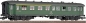 Preview: Roco 44548Set DB Eilzugwagenset