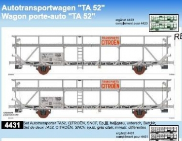 Makette 4431 Autotransportwagen