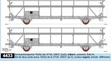 Makette 4433 Autotransportwagen