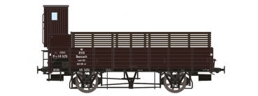 Dekas 873038 off. Güterwagen mit Bremserhaus der DSB