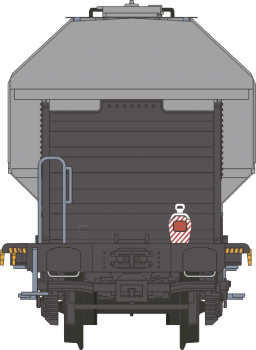 NME 510695 Getreidesilowagen der SBB