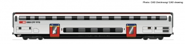 Roco 74493 SBB Doppelstockwagen