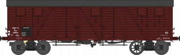 REE WB-777 Ged. Güterwagen der SNCF