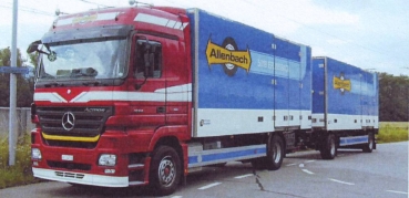 Herpa 908382 MB LH 02 Anhängerzug