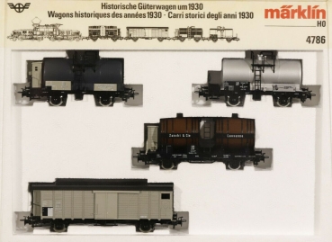 Märklin 4786 Güterwagenset der SBB