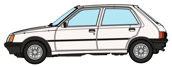 REE Modèles CB-149-205 Peugeot 205