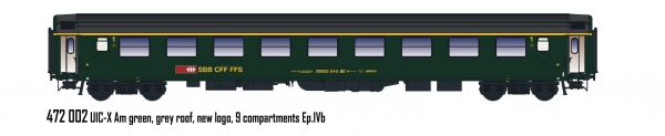 LS Models 472002 SBB Reisezugwagen