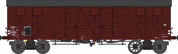REE WB-778 Ged. Güterwagen der SNCF