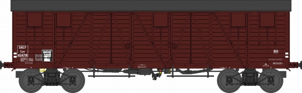 REE WB-780 Ged. Güterwagen der SNCF