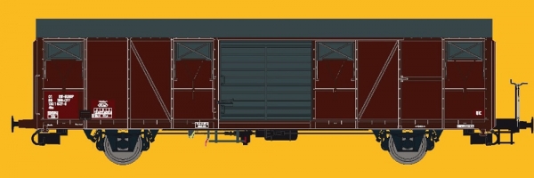 Exact-train Ex 20431 SBB Güterwagen Gbs
