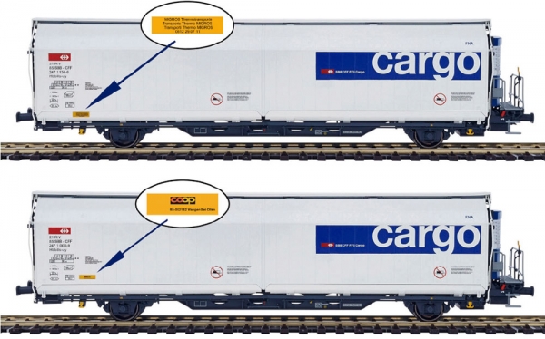 Mabar 87520 SBB Güterwagen