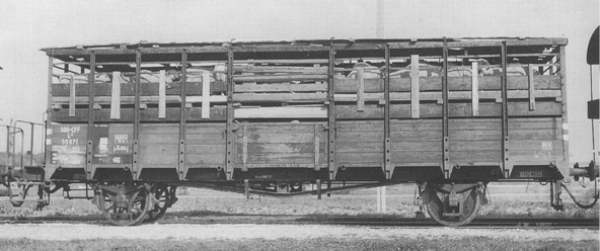 AKU 1012.3-F L2 "Gatterwagen" der SBB Ep. III
